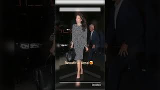 Amal Clooney looks beautiful as always. #shorts #amalclooney #georgeclooney #love #like #outfit