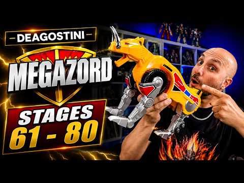 DeAgostini Megazord — Assembling the LEDs and details! | Stages 61-80