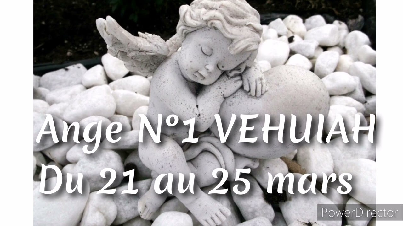 Ange N°1 VEHUIAH. Ange du Renouveau, du Printemps, de la Renaissance prend soin de nous.