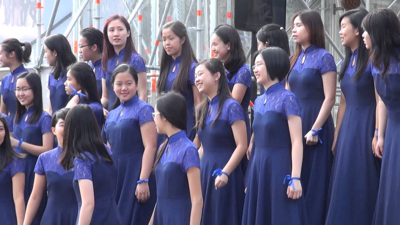 World Choir games 2014. Riga. Esplanade. Diocesan Schools Choral Society (12.07.2014 no 16.00)