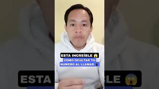 Como ocultar tu número al llamar 📱