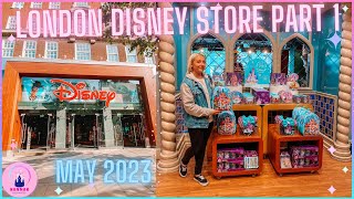 Disney Store London Shop Tour May 2023 Little Mermaid Joey Chou Disney 100 New in Merch Loungefly P1