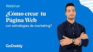 ¿Cómo crear una página web en GoDaddy? ▶ Webinar  ✅