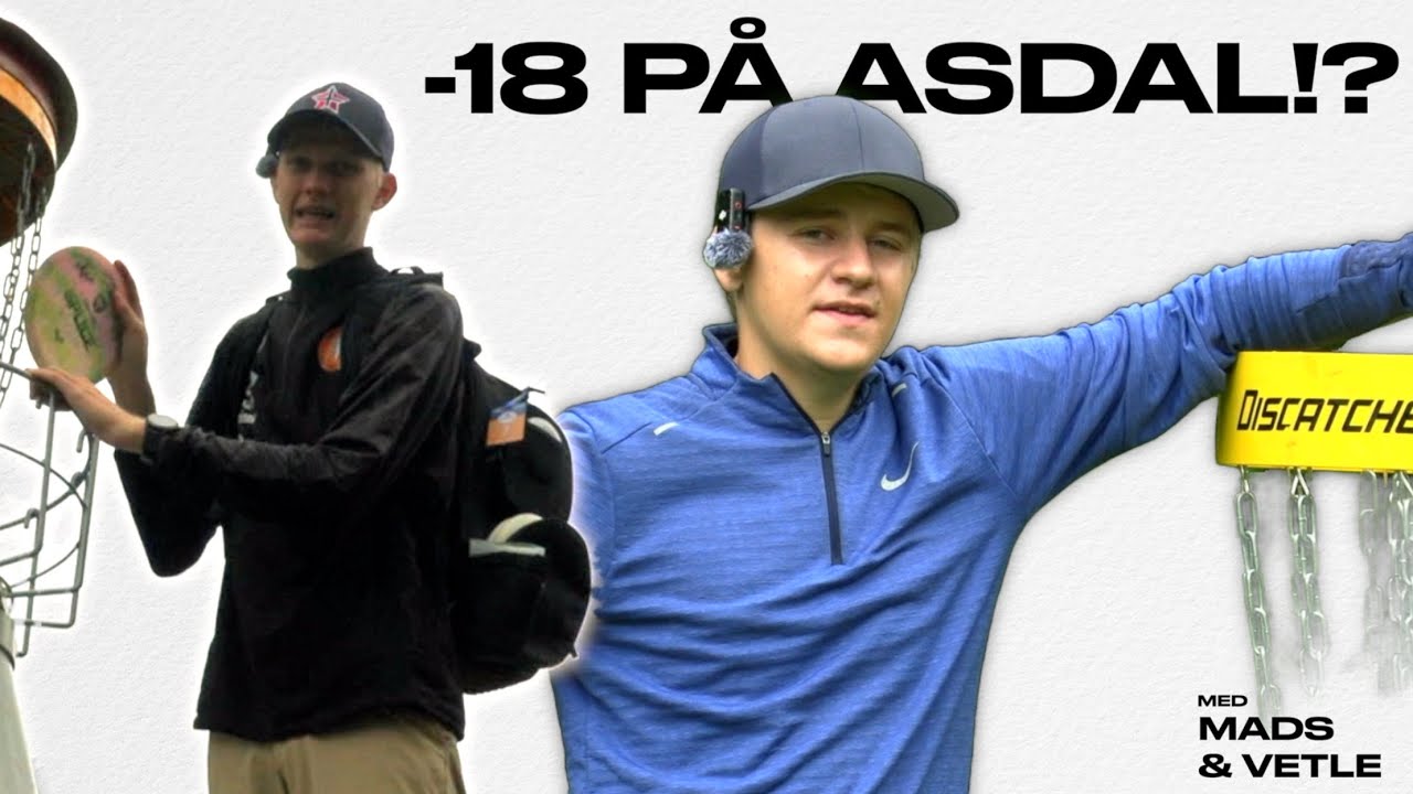 Vetle og Mads spiller -18 på Lunderød i Asdal!?🔥🔥