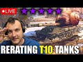 Rerating  X tier tanks for index page (no chat on YT, join Twitch) | World of Tanks
