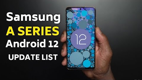 Samsung A Series Android 12 List | Android 12 With One Ui 4.0 😍 | Techno Rohit |