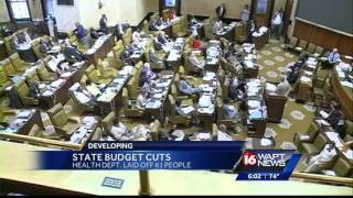 Budget cuts hit some state agencies hard