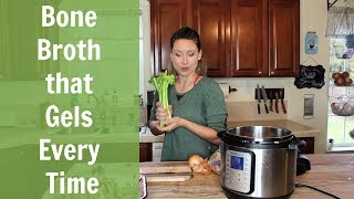 How to Make Bone Broth in Instant Pot (FAST BONE BROTH)