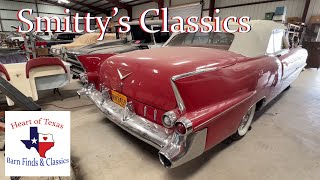 Smitty&#39;s Classics and Cars. Auto Restoration Shop, &quot;Red Cadillac&quot;