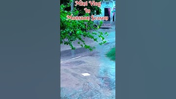 Thumbnail of Beautiful Rain 🌧️ on my Village ••Rainy Season song with view#monsoon#shorts#rain #viral