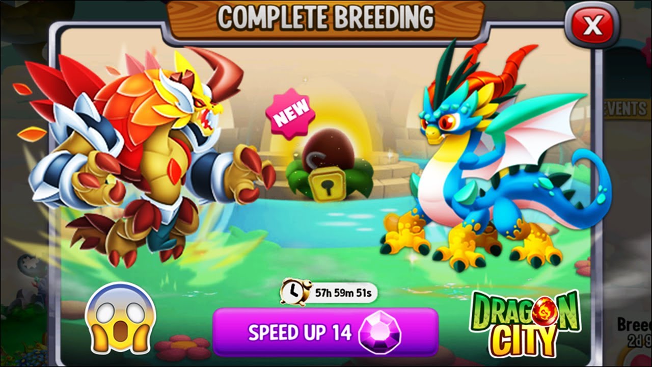 Dragon City: High Scale Dragon vs Striking Dragon [EXCLUSIVE BREEDING] 😱