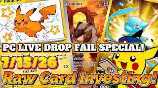Pokémon Card HOT TAKES! - Weekly Raw Card INVESTING - 7/15/26
