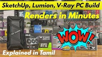 The Best Rendering PC for Lumion, SketchUp & VRay | Desktop PC for Latest Lumion System Requirements