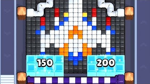 Pixel Flow Level 348. Walkthrough Gameplay 