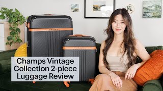 Champs Vintage Collection 2-piece Hard Shell Luggage Review