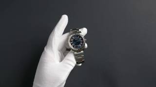 Used Rolex Air-King 114210 Blue Concentric Dial Watch Review | Bob's Watches