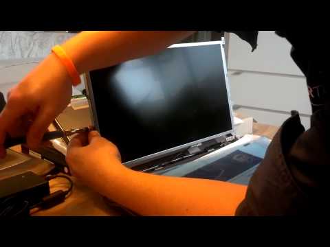 Laptop Screen Replacement / How To Replace Laptop Screen: Asus N53SV - SZ016V