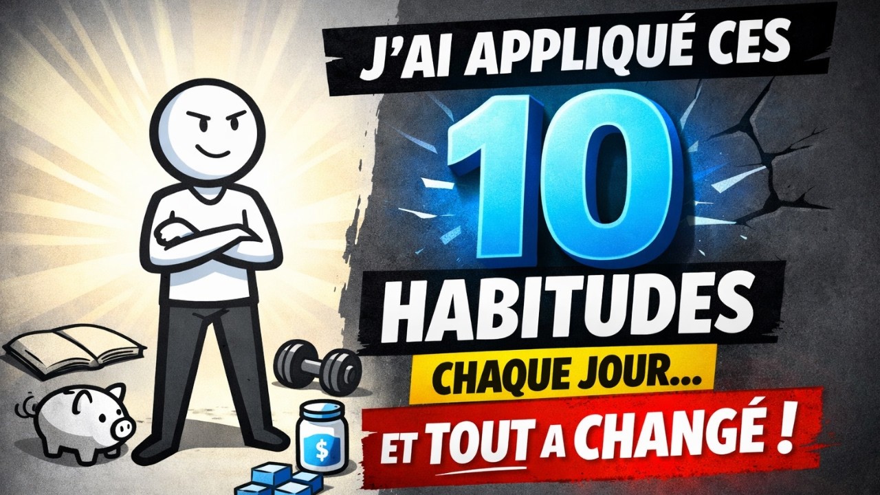 J’ai appliqué ces 20 habitudes chaque jour… et tout a changé. - YouTube