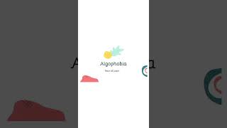 What is Algophobia | Meaning of Algophobia #english #learnenglish