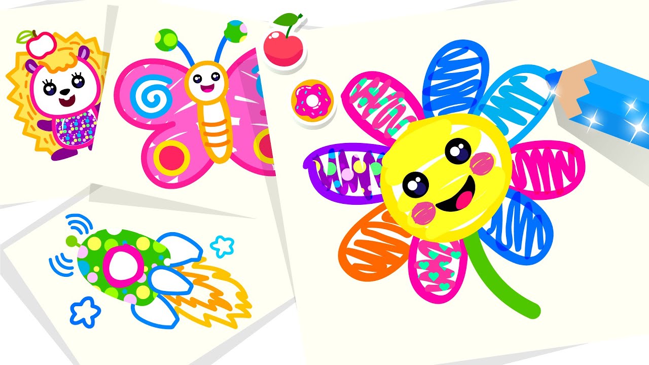 Juego de pintar colorear niños - Aplicaciones en Google Play