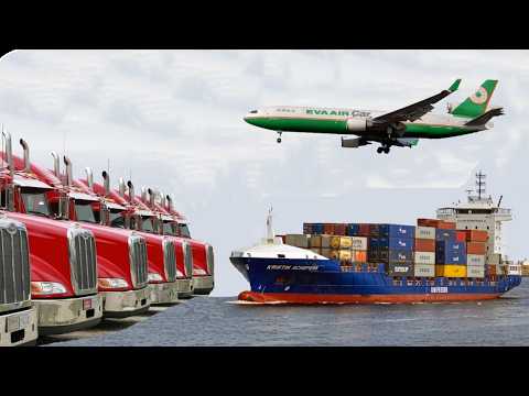 What is cargo transport? Learn about cargo types, transport flows, parties and main transport modes.