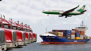 What is cargo transport? Learn about cargo types, transport flows, parties and main transport modes.