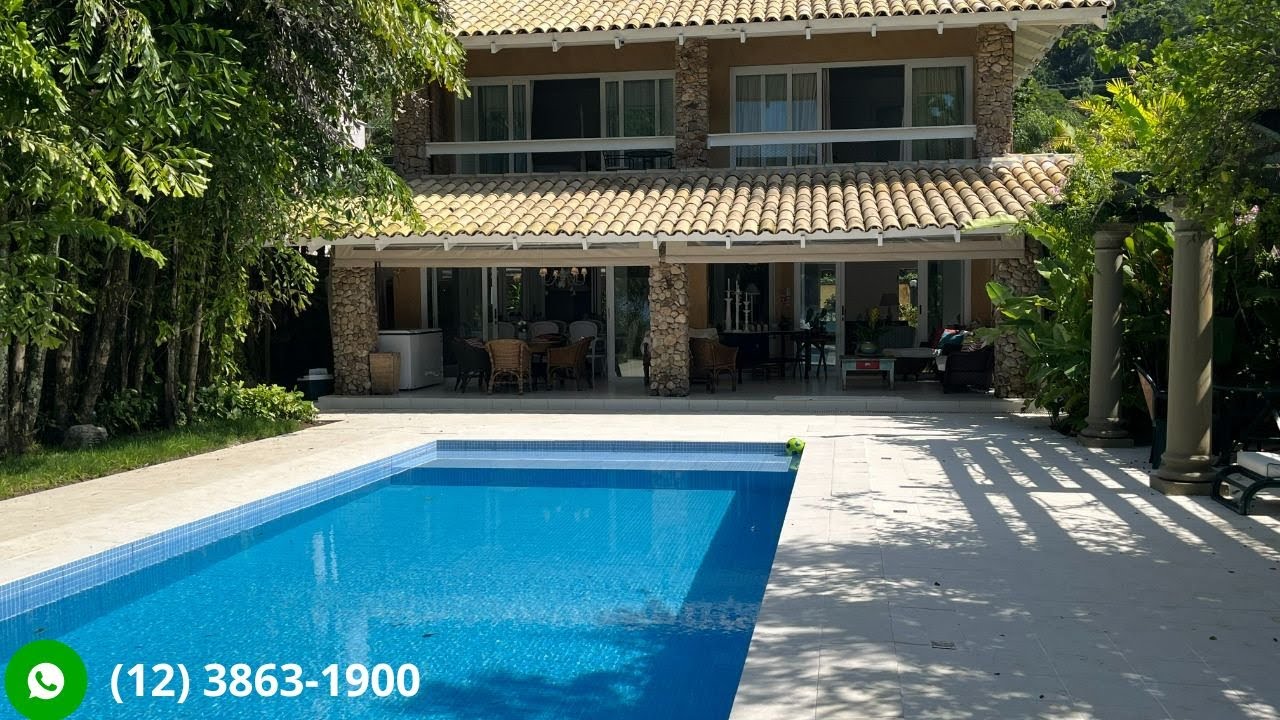 Luxuosa Casa Frente ao Mar para Locação na Praia de Juquehy.