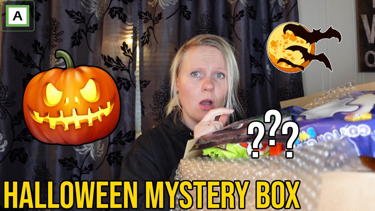 SÅ MYE HALLOWEEN GODTERI! (Mystery box)