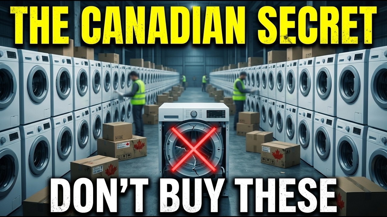 Why 90% of New Washing Machines in Canada Are Garbage (The Factory Secret)