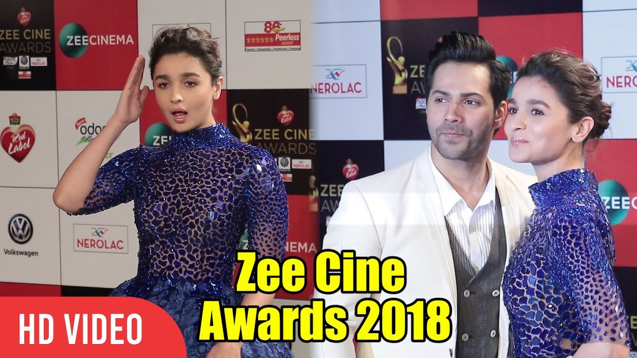 Varun Dhawan And Alia Bhatt At Zee Cine Awards 2018 | Varun Aur Alia Ki Jodi
