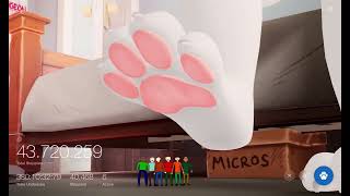 The Giant White Cat and the Tinies - Underpa.ws