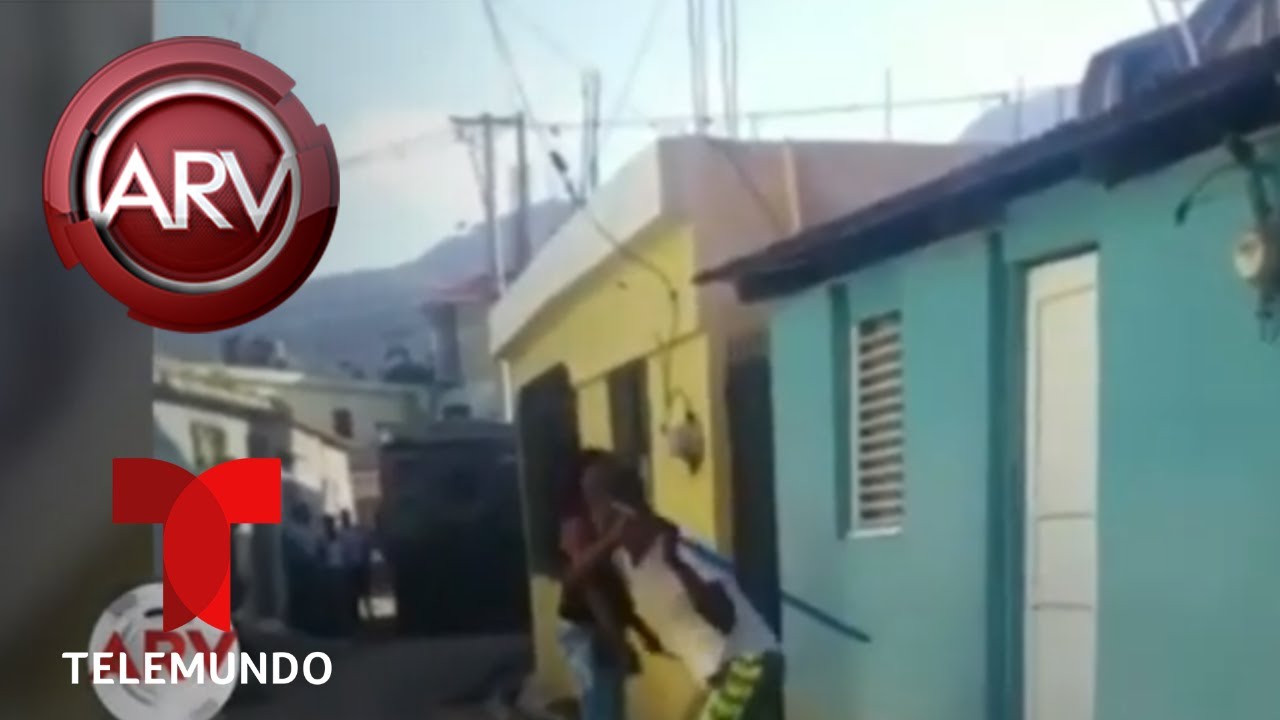 Indignante golpiza de un hijo a su madre con una escoba | Al Rojo Vivo ...