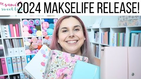 *NEW* MAKSELIFE 2024 | Entire Planner & Accessories Haul #maksereviewcrew