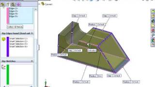 Converting a Solid Part to a Sheet Metal Part in SOLIDWORKS