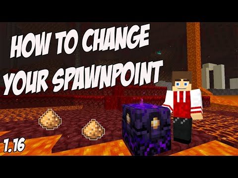 Minecraft 1.16 How to Change your Nether Spawnpoint