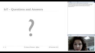 Webinar: Internet of Things (IoT) (2013)