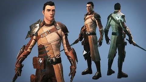 Promo - Male Character Creation Complete Game Pipeline