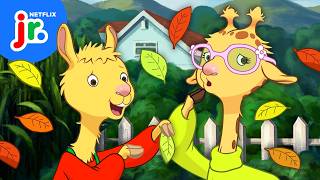 Luna Finds the Perfect Leaf 🍂 Llama Llama | Netflix Jr