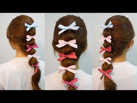 쫑쫑쫑 알사탕처럼 머리 귀엽게 묶기 / Cute <strong>Girl</strong>&amp;#39;s Hairstyle <strong>Tutorial</strong>