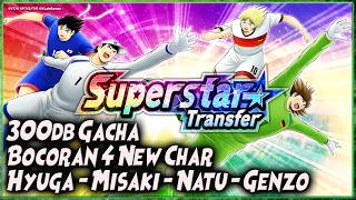 300Db Gacha Superstar & Bahas 4 New 45Th Hyuga - Misaki - Genzo - Natu Captain Tsubasa Dream Team