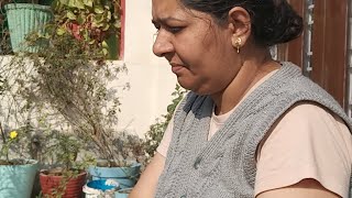 Oil Massage And Sunbath Of Mom Son