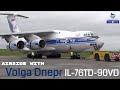 Airside with: Volga Dnepr - IL76-TD-VD @ EGNX