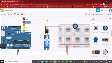 Servo Motor controlled by Potentiometer with Arduino Uno Simulation Using Tinkercad