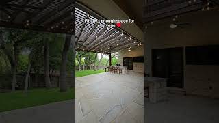 How These 3 Upgrades Transformed This Outdoor Living Space  #texasbackyards #outdoorkitchen