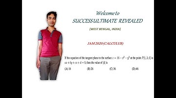 IIT JAM-2020 SOLUTION || MATHEMATICS || CALCULUS|| GATE/ WBSET/.....