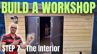 Garden Room Workshop BUILD Episode 7 || The INTERIOR