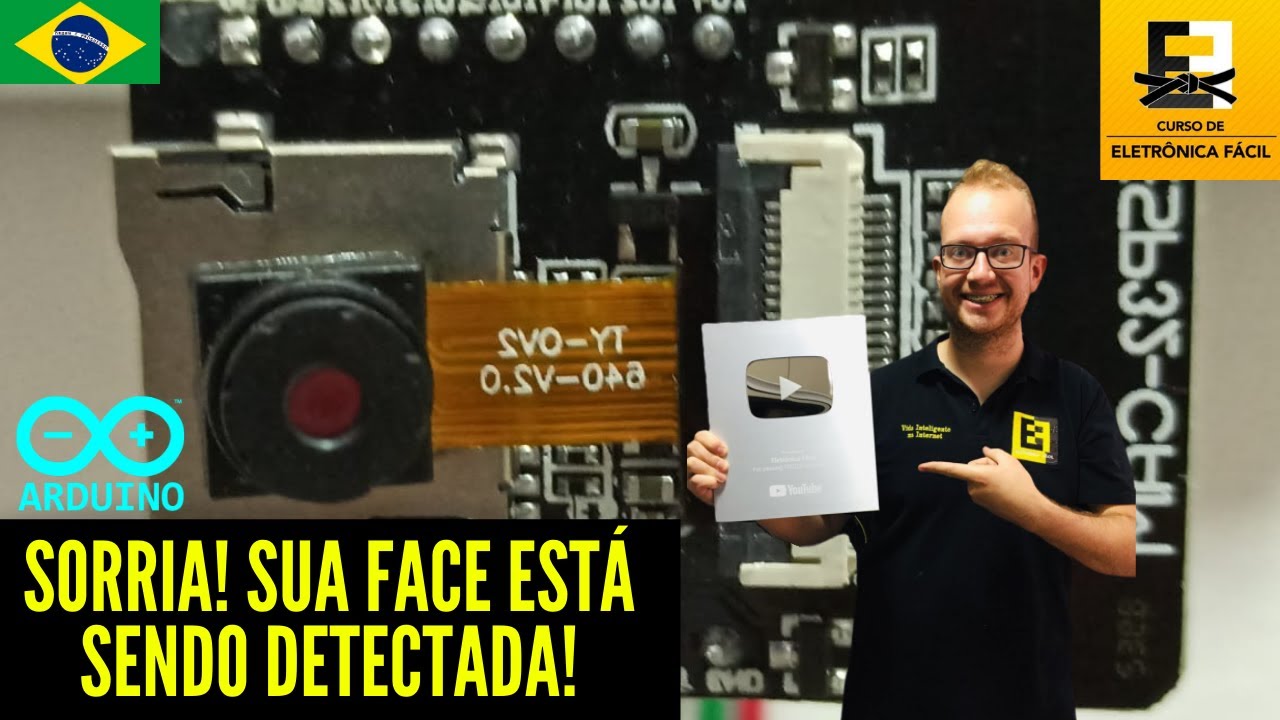 Primeiro Projeto de Reconhecimento Facial com ESP32 e Inteligência Artificial - Eletrônica Fácil