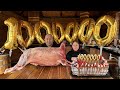 MILLION FAVORITE SUBSCRIBERS! HOLIDAY GOAT! VISITING KING COOKING