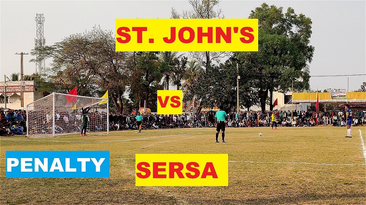 PENALTY SHOOT KUSAI FOOTBALL TOURNAMENT 2020 ! ST JOHN'S VS SERSA !