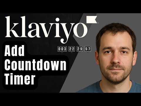 How to Add a Countdown Timer to Your Emails in Klaviyo (2025 Step-by-Step Tutorial for Beginners)